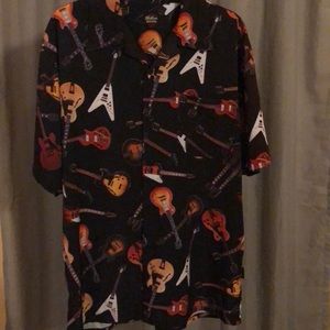 Gibson Guitar button down shirt